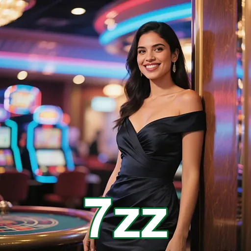 Imagem de cassino VIP da 7zz, destacando jogos e experiências exclusivas para jogadores.